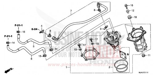 KRAFTSTOFFPUMPE (VT750S) VT750SE de 2014